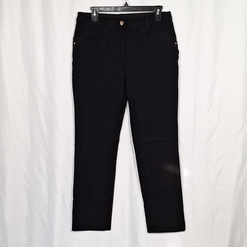 🧡 Chico's So Slimming Black Denim Jeans